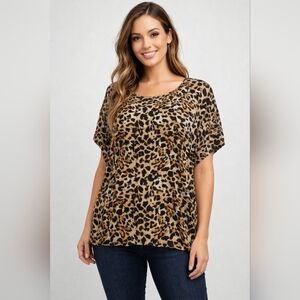 Forever 21 Chiffon Like Lightweight Loose Top szM #711